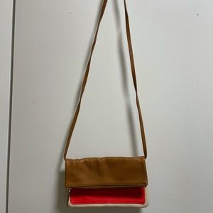 Multicolored crossbody purse